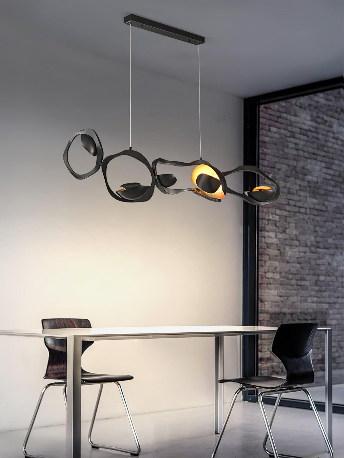 Virauine Pendelleuchte LED Kunstvoll für Wohnzimmer