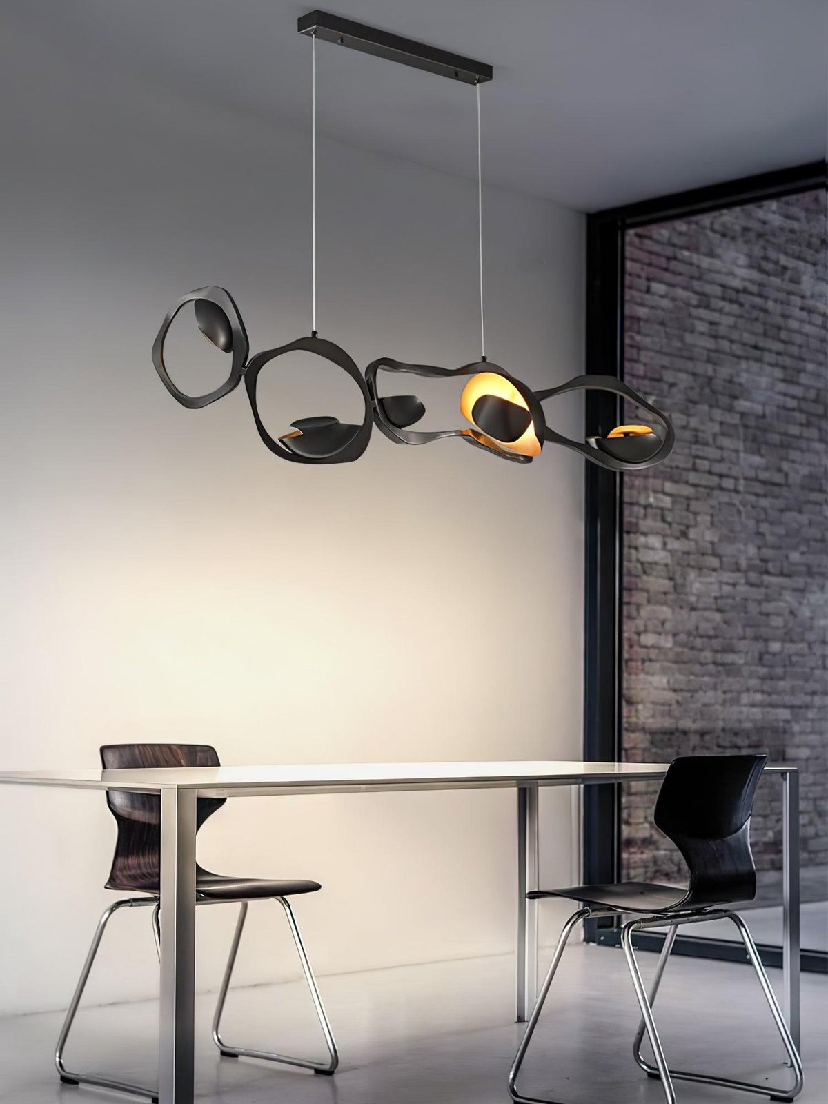 Virauine Pendelleuchte LED Kunstvoll für Wohnzimmer