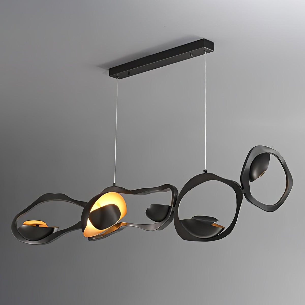 Virauine Pendelleuchte LED Kunstvoll für Wohnzimmer