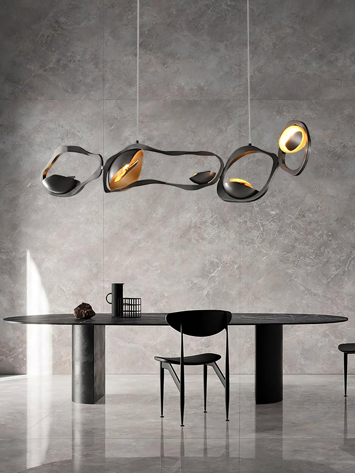 Virauine Pendelleuchte LED Kunstvoll für Wohnzimmer