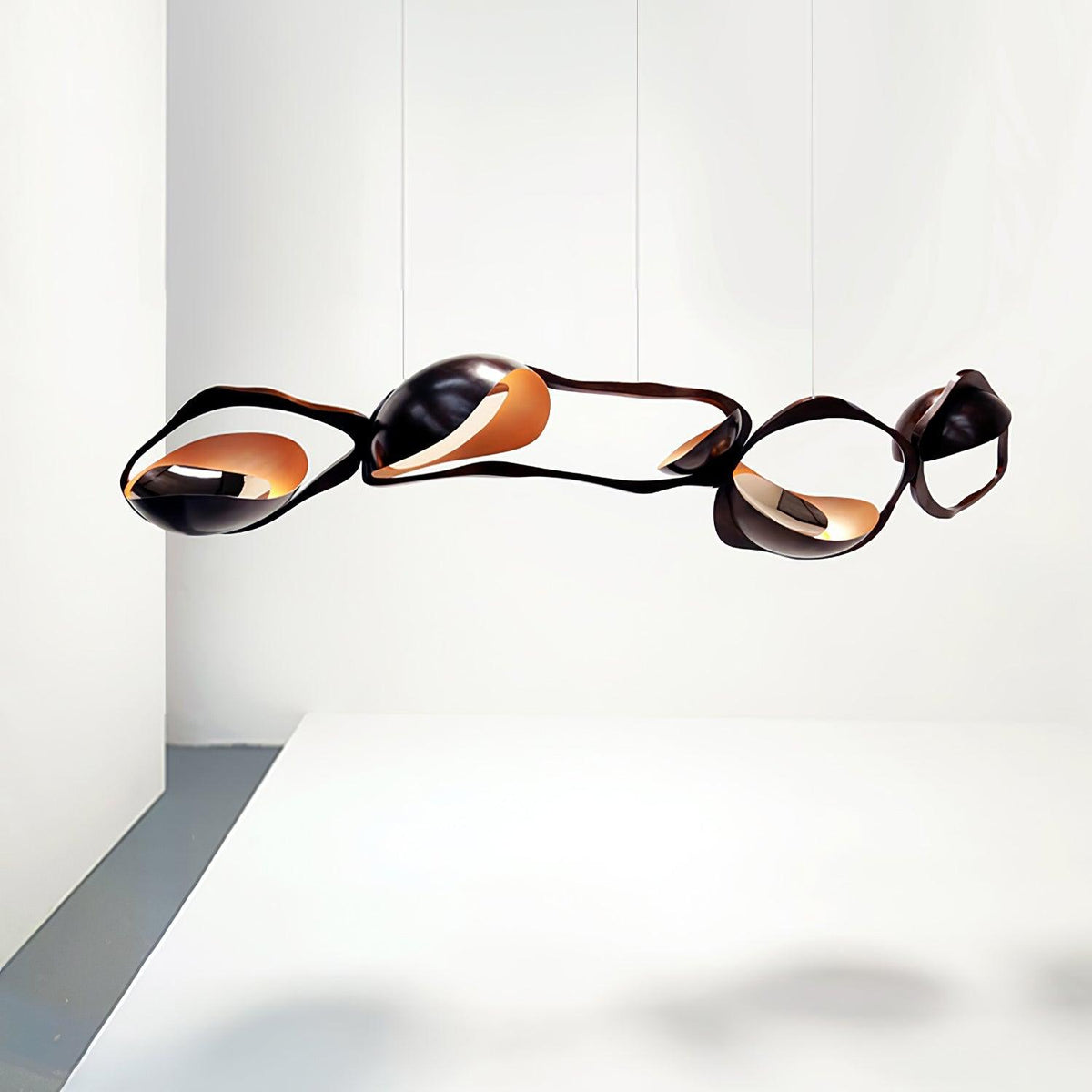 Virauine Pendelleuchte LED Kunstvoll für Wohnzimmer