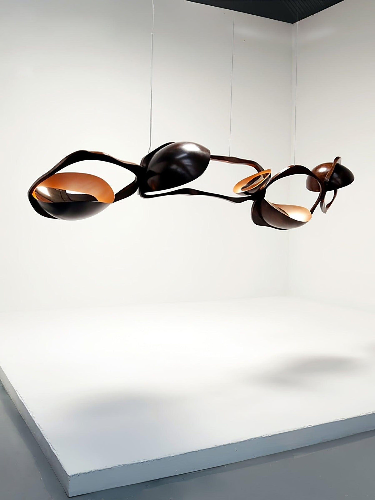 Virauine Pendelleuchte LED Kunstvoll für Wohnzimmer
