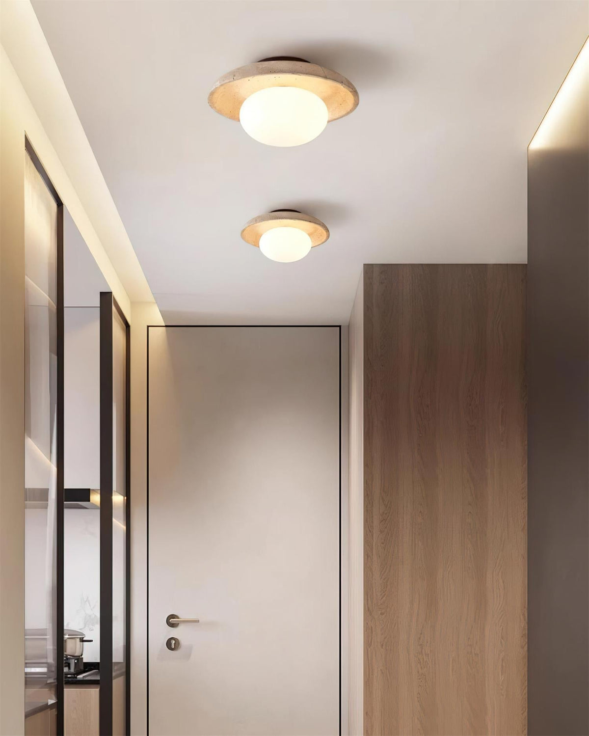 Mexo Travertine Deckenleuchte