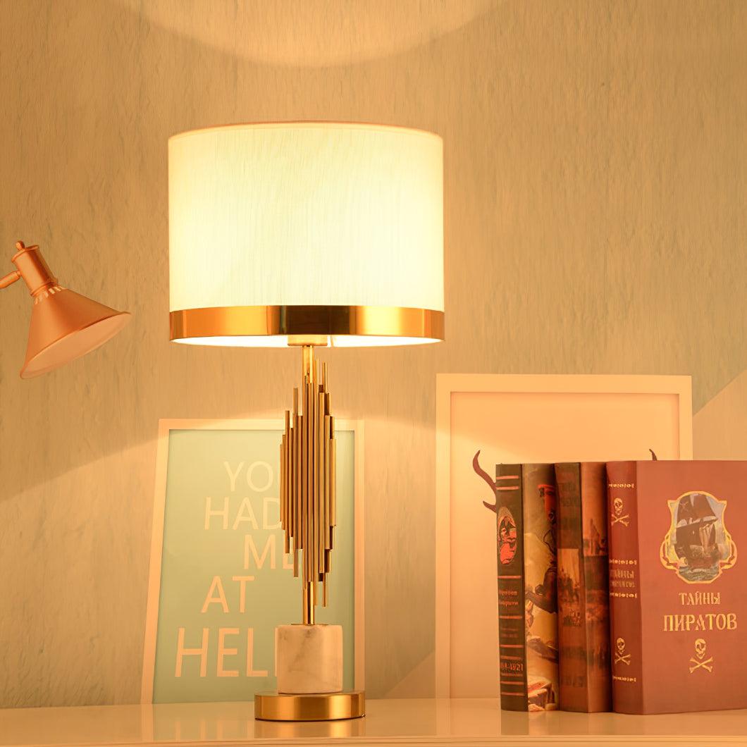 Opus Marmor Art Deco Tischleuchte