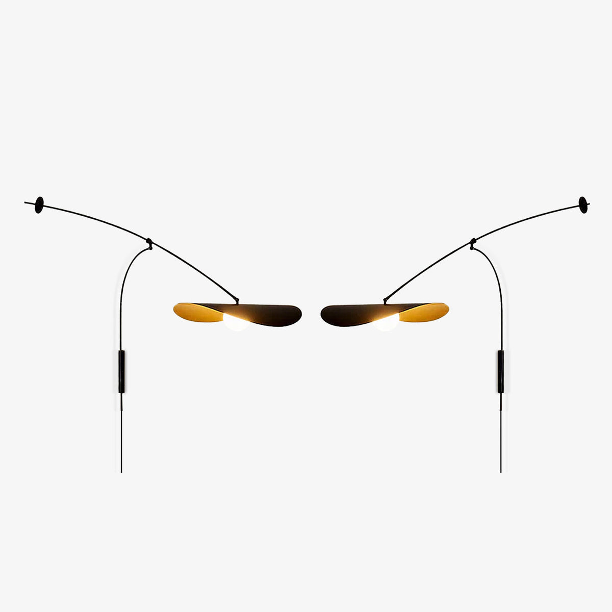 Tirove Glas Minimalistische Wandleuchte
