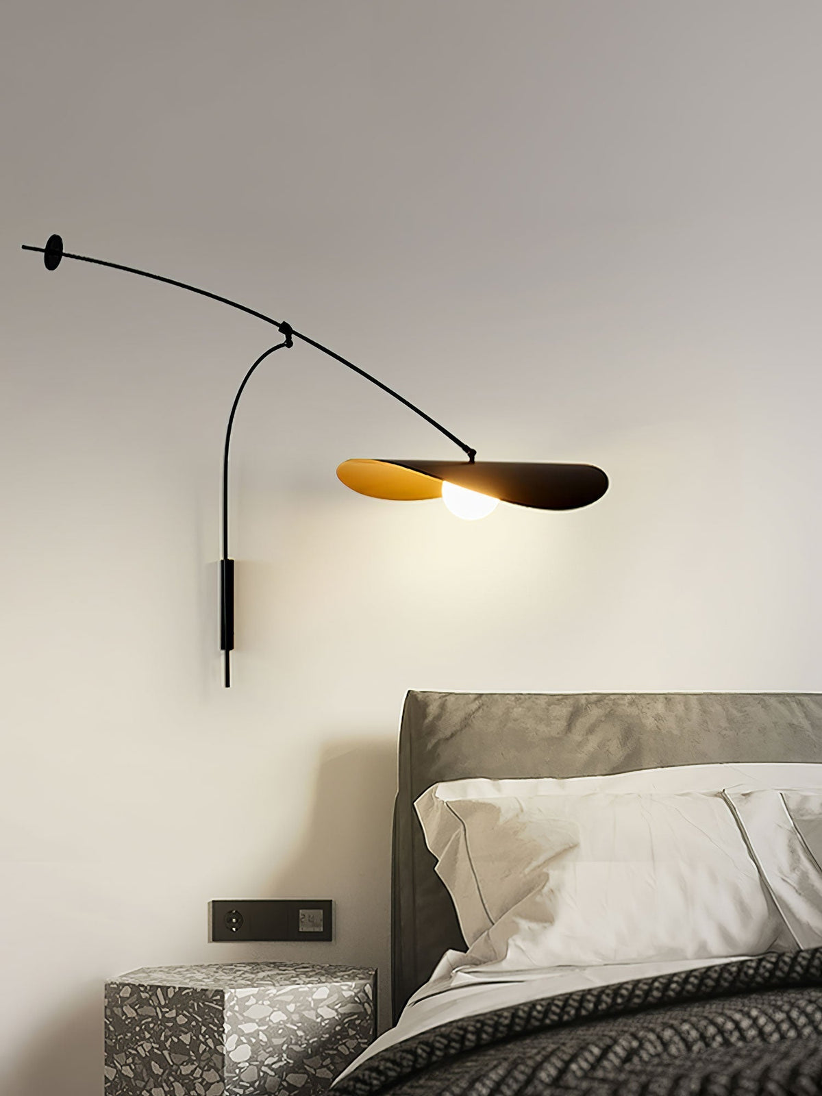 Tirove Glas Minimalistische Wandleuchte