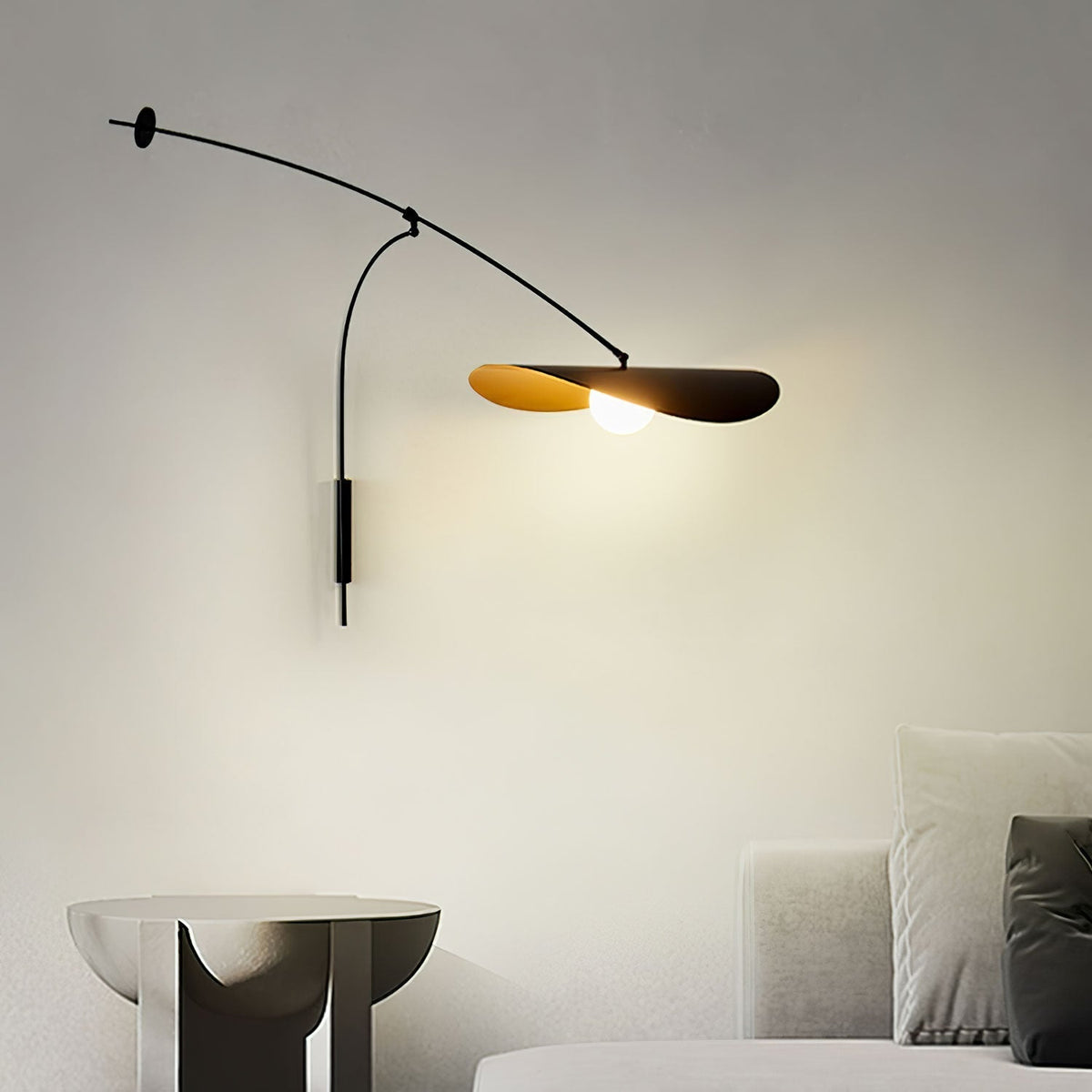 Tirove Glas Minimalistische Wandleuchte