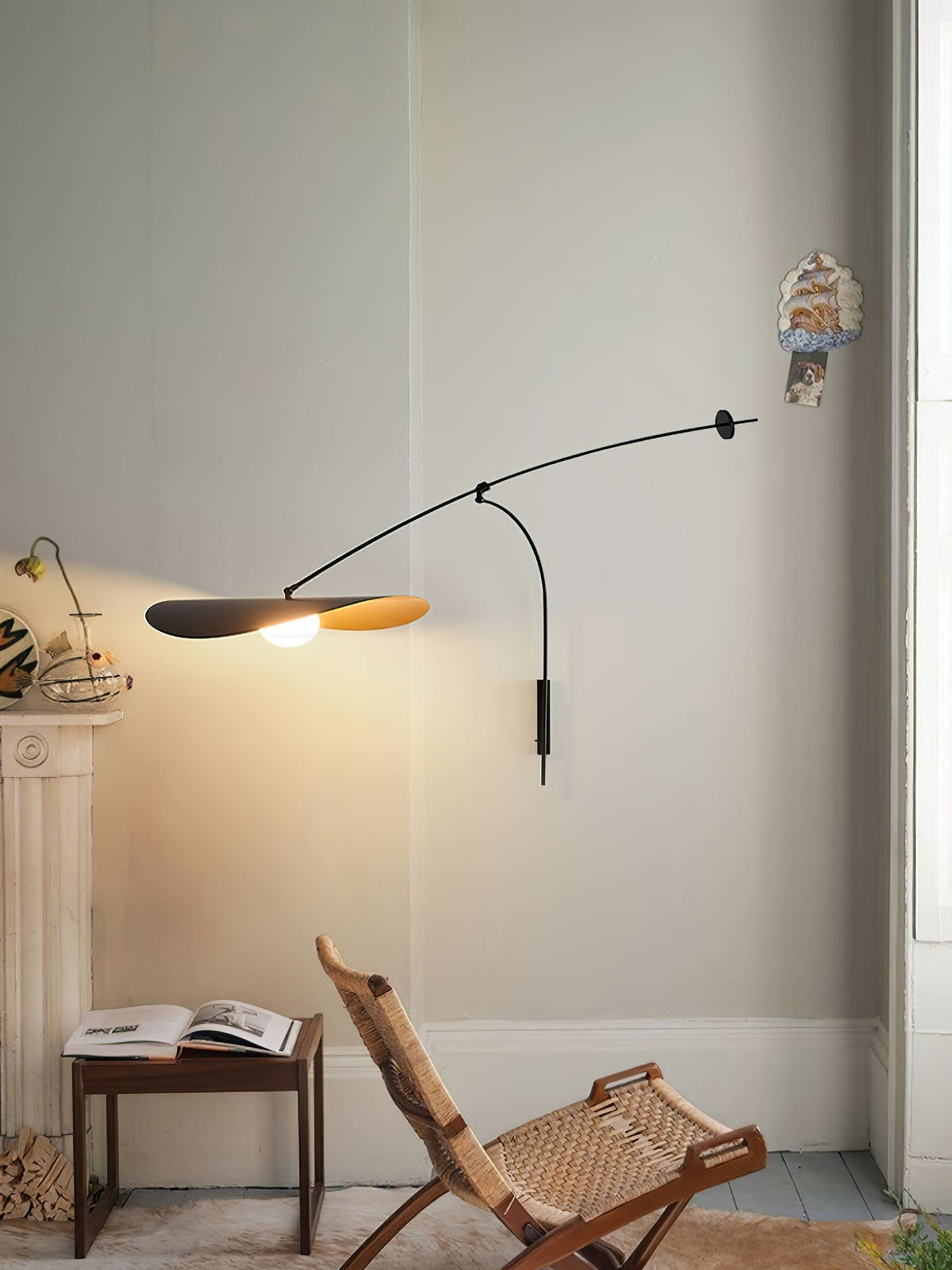 Tirove Glas Minimalistische Wandleuchte