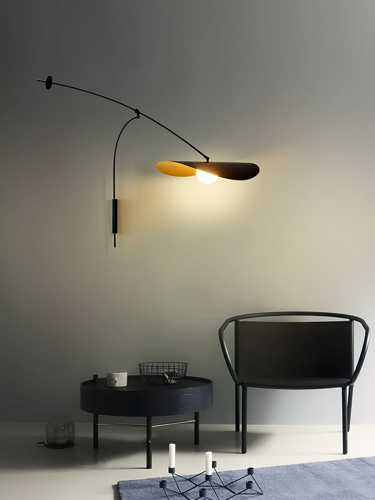 Tirove Glas Minimalistische Wandleuchte