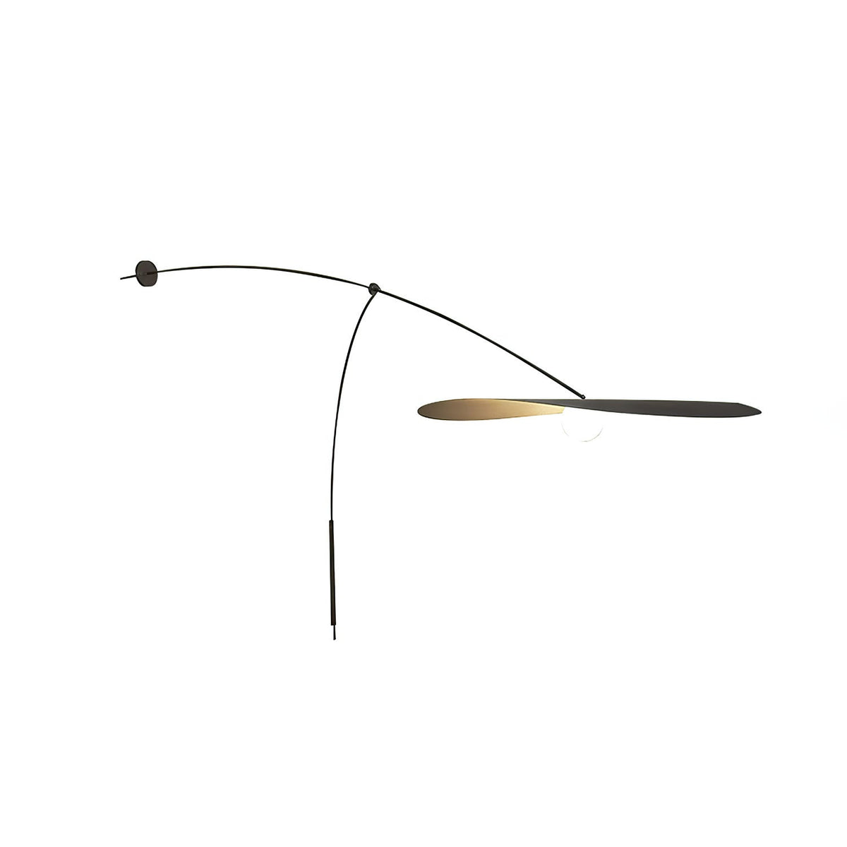 Tirove Glas Minimalistische Wandleuchte