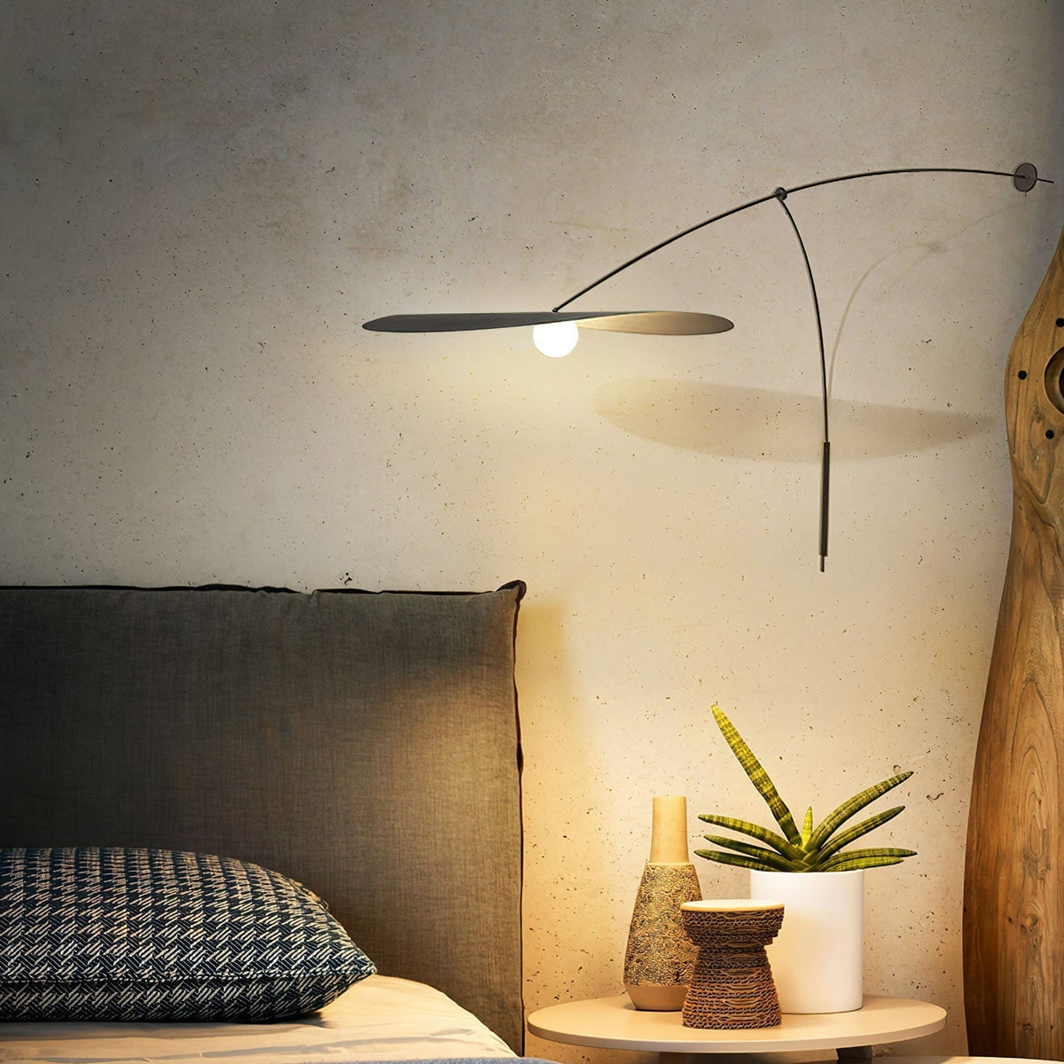 Tirove Glas Minimalistische Wandleuchte
