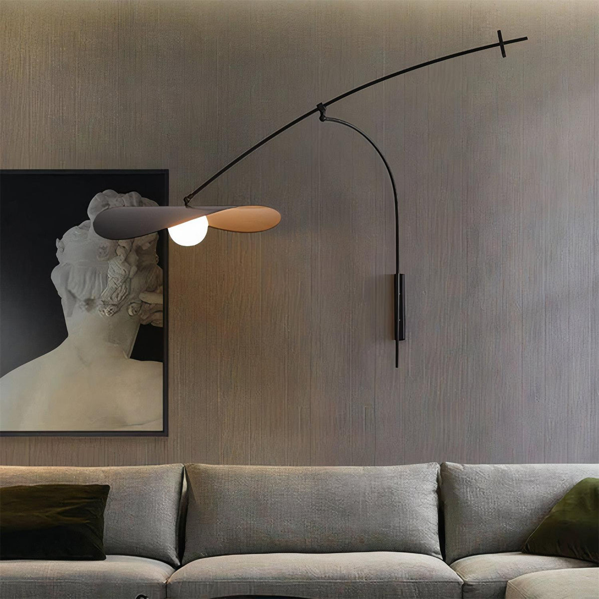 Tirove Glas Minimalistische Wandleuchte
