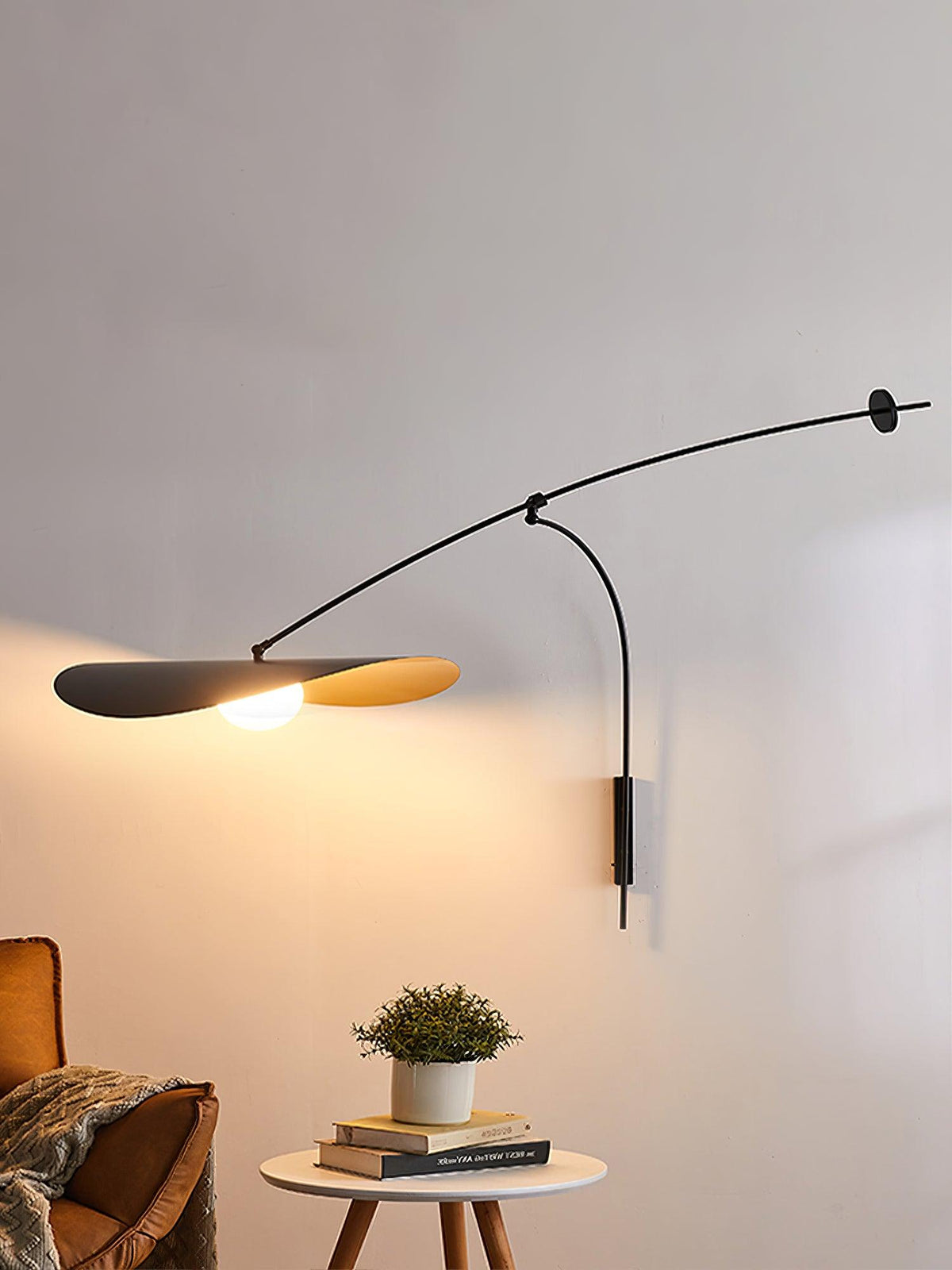Tirove Glas Minimalistische Wandleuchte