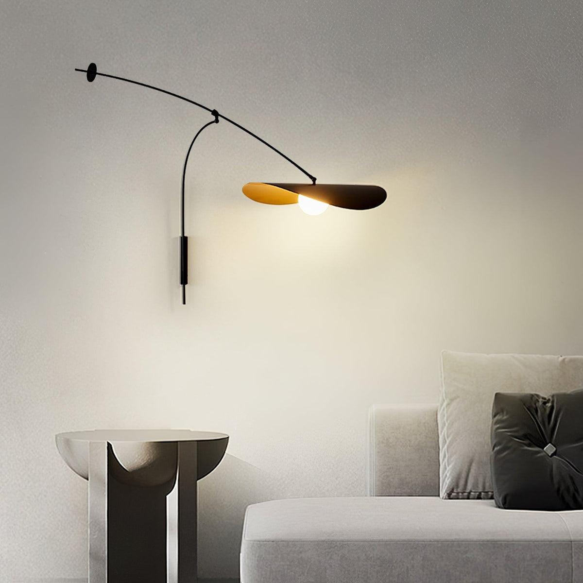 Tirove Glas Minimalistische Wandleuchte
