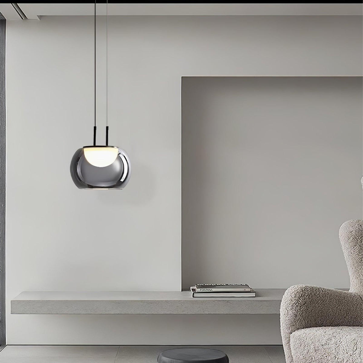 Ririxa Acryl-Glamour-Pendelleuchte