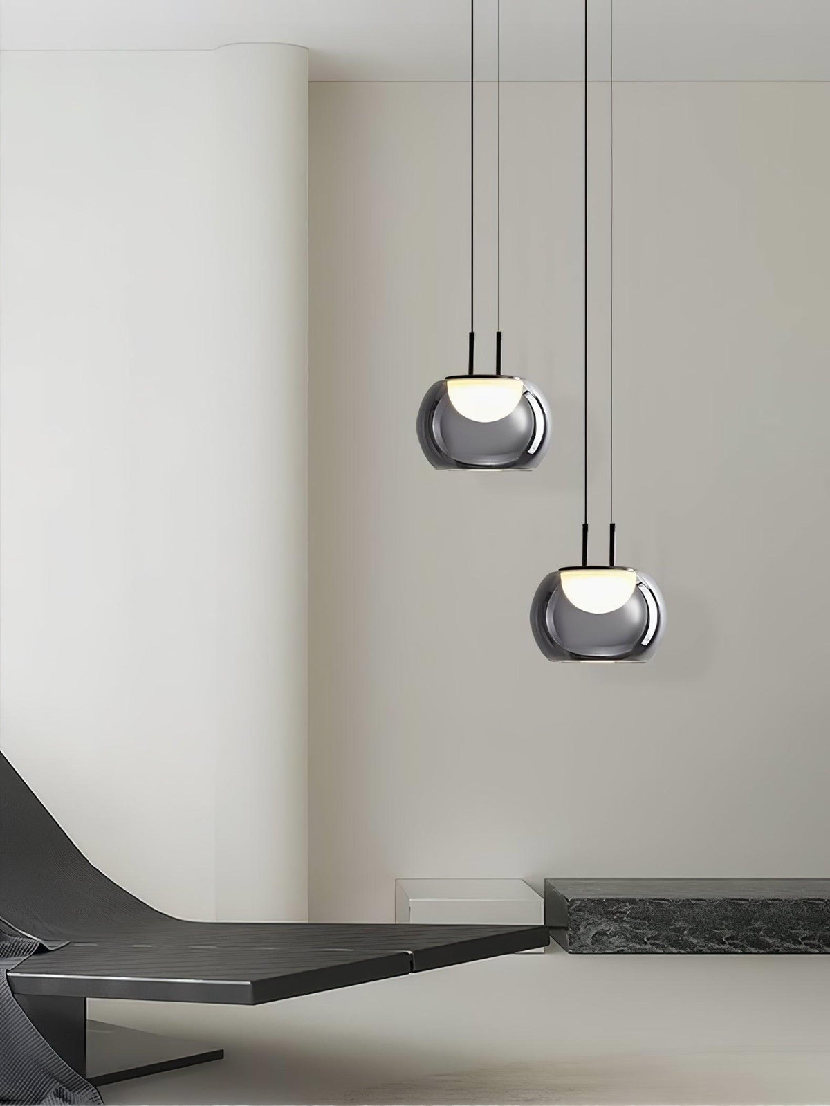 Ririxa Acryl-Glamour-Pendelleuchte