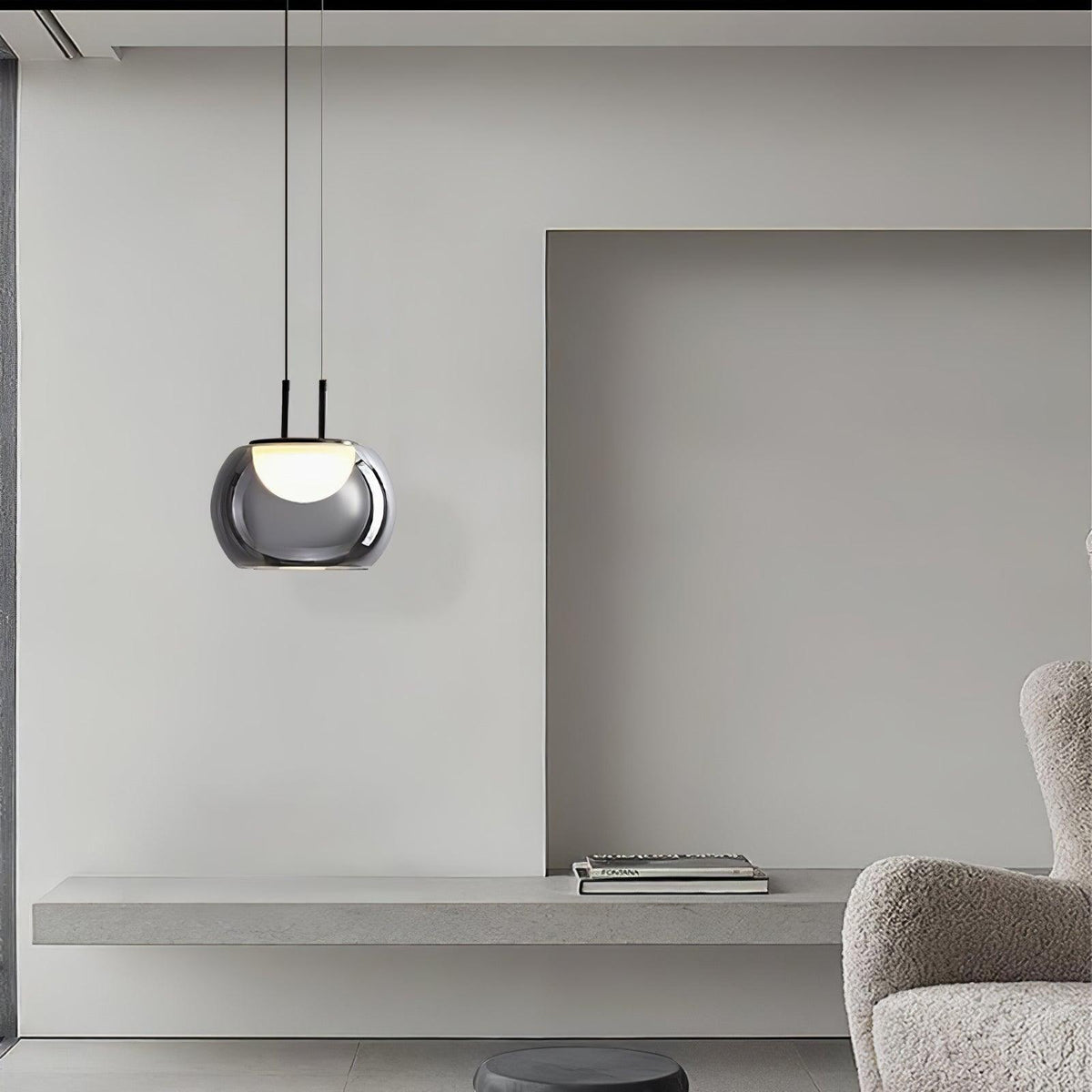 Ririxa Acryl-Glamour-Pendelleuchte