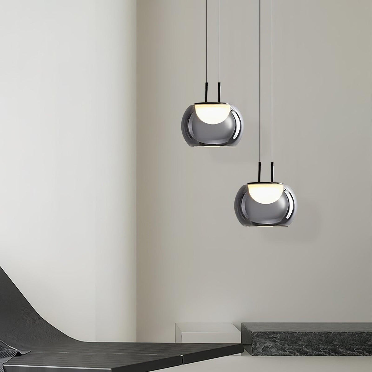 Ririxa Acryl-Glamour-Pendelleuchte