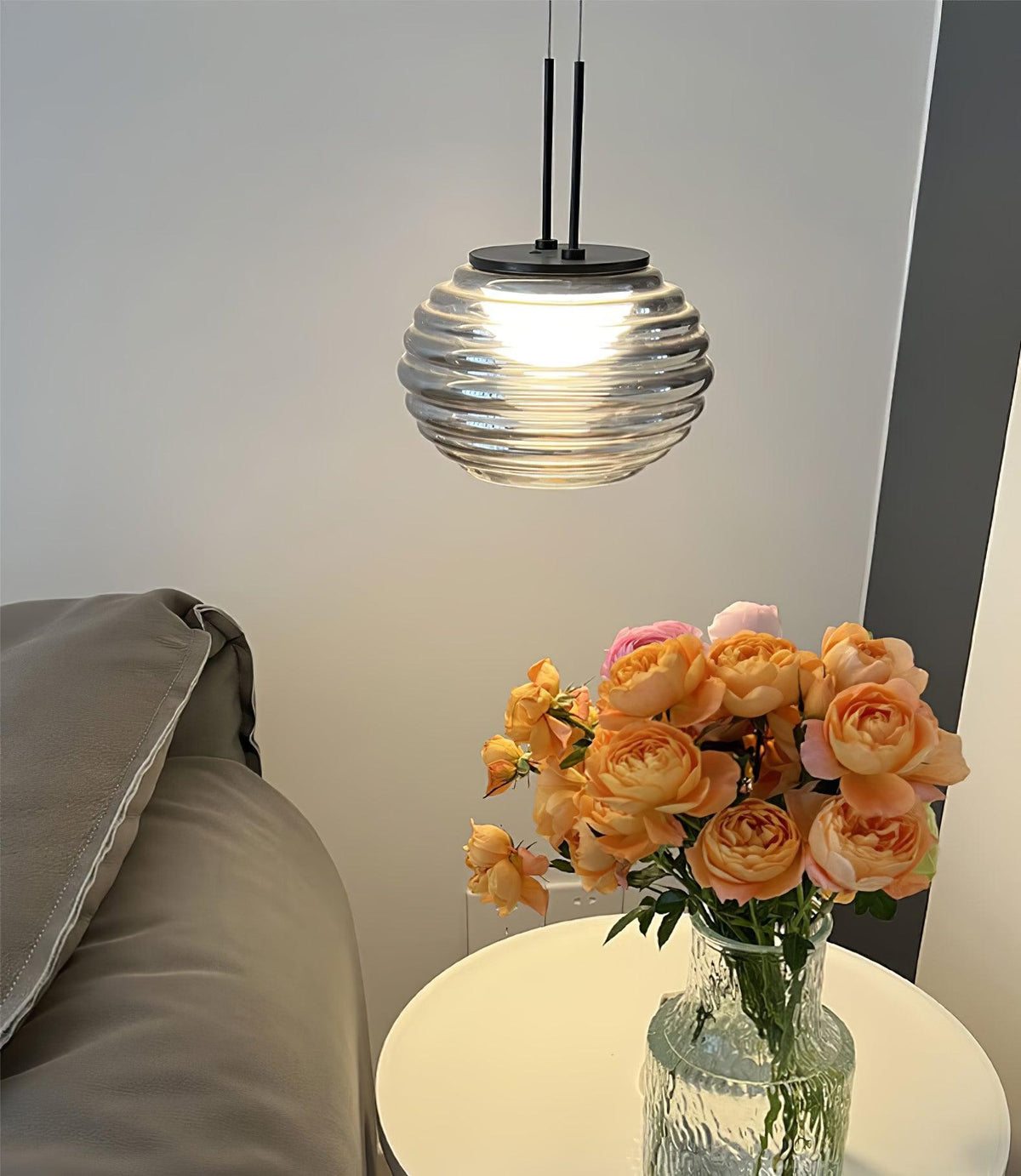 Ririxa Acryl-Glamour-Pendelleuchte