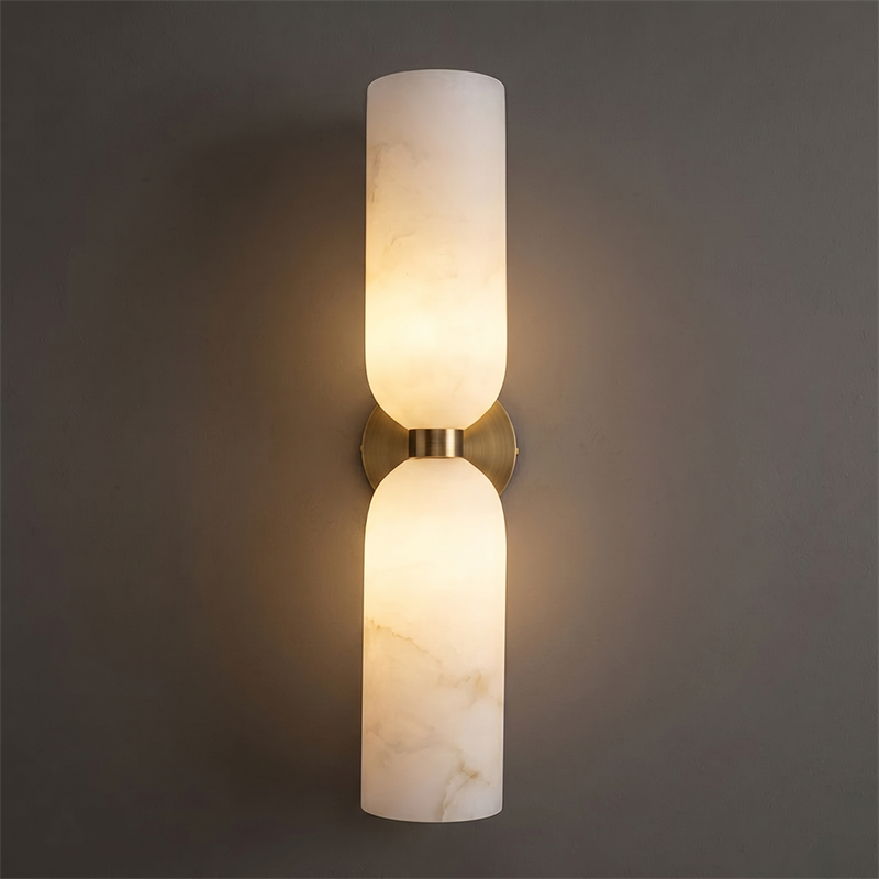 Alboette Alabaster Wandleuchte