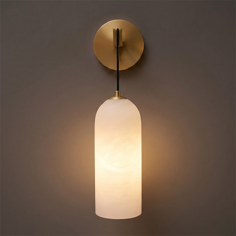 Alboette Alabaster Wandleuchte
