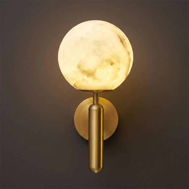 Alboette Alabaster Wandleuchte