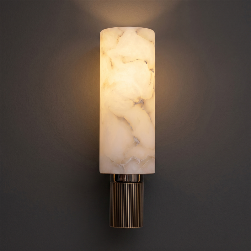 Alboette Alabaster Wandleuchte