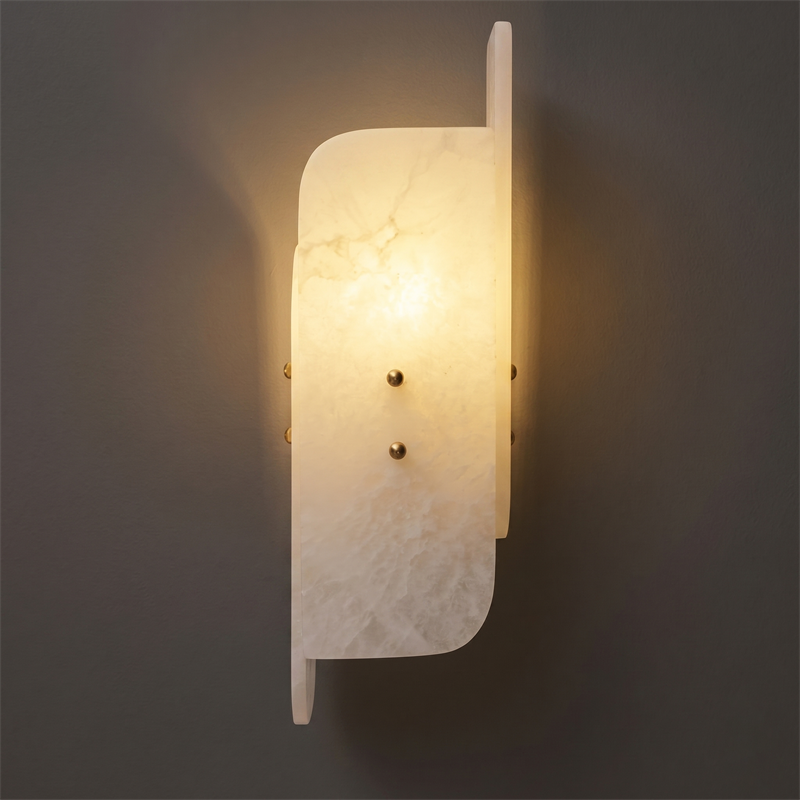 Alboette Alabaster Wandleuchte
