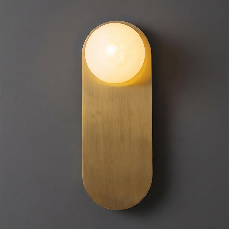Alboette Alabaster Wandleuchte