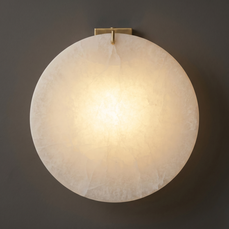 Alboette Alabaster Wandleuchte