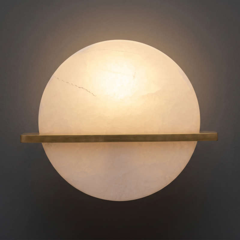 Alboette Alabaster Wandleuchte
