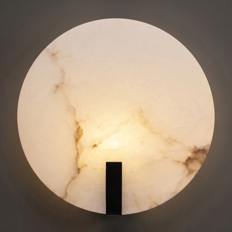 Alboette Alabaster Wandleuchte