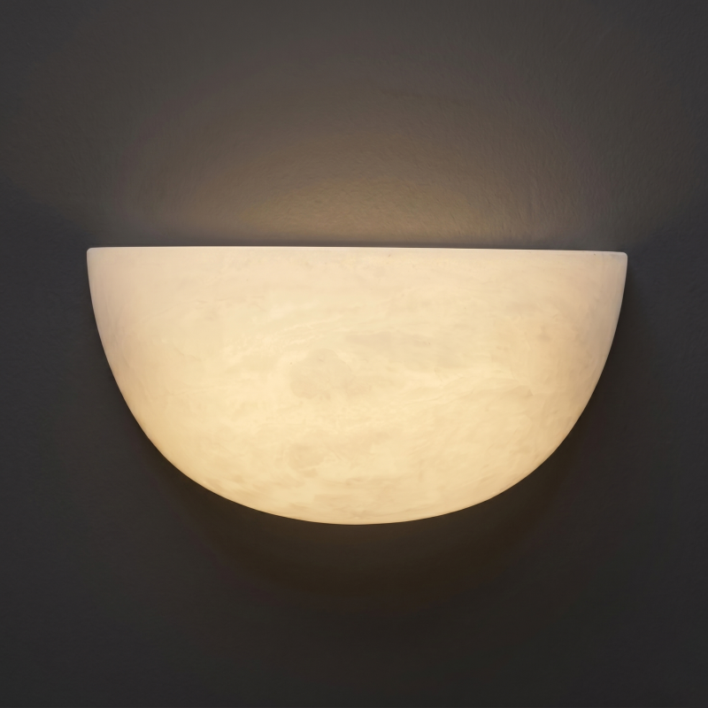 Alboette Alabaster Wandleuchte