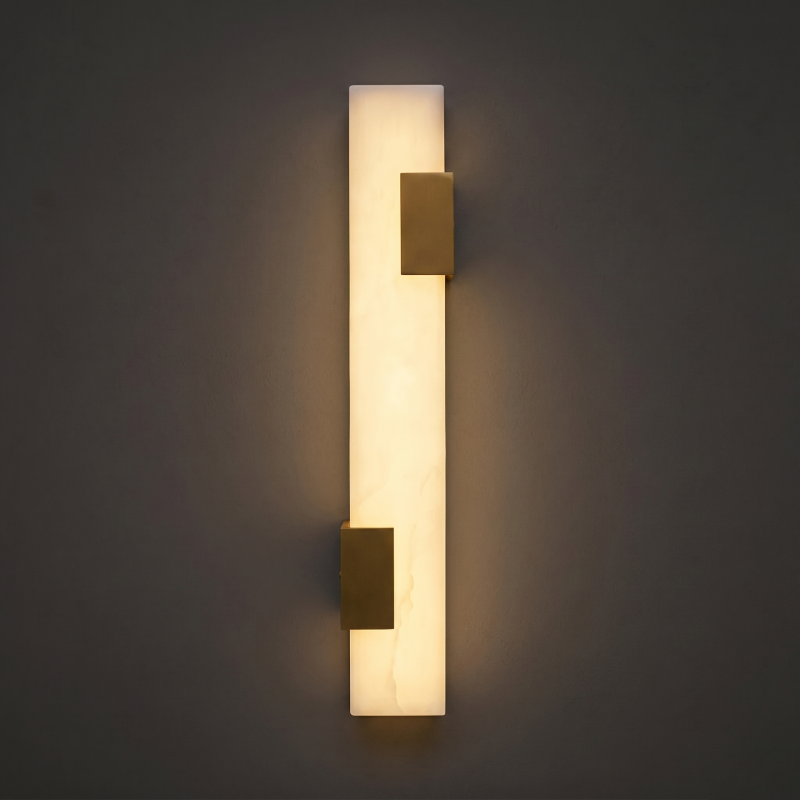 Alboette Alabaster Wandleuchte