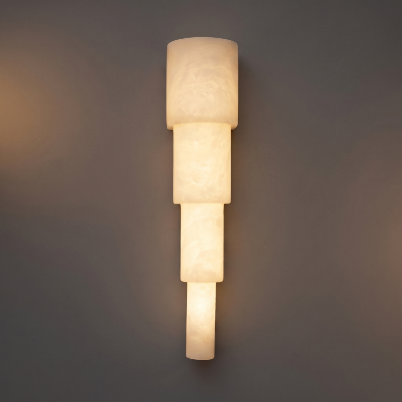 Alboette Alabaster Wandleuchte