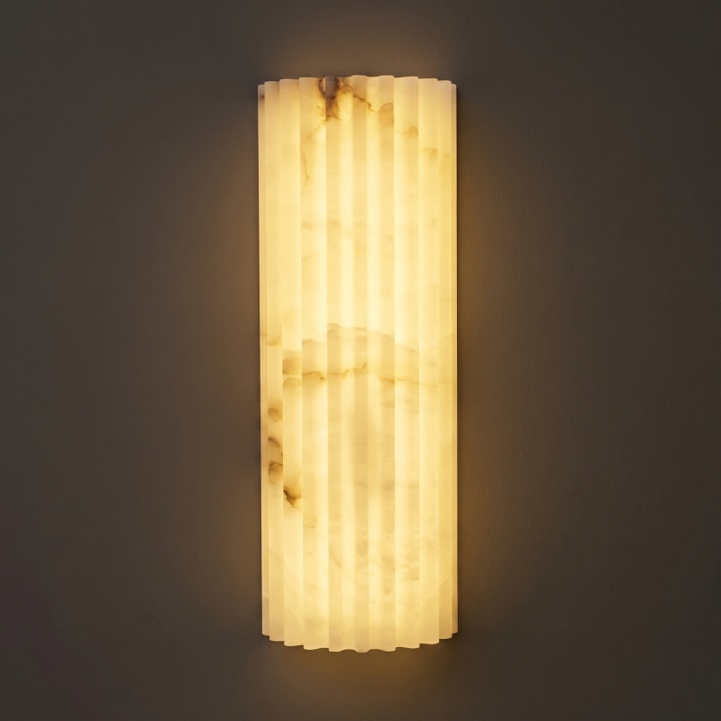 Alboette Alabaster Wandleuchte