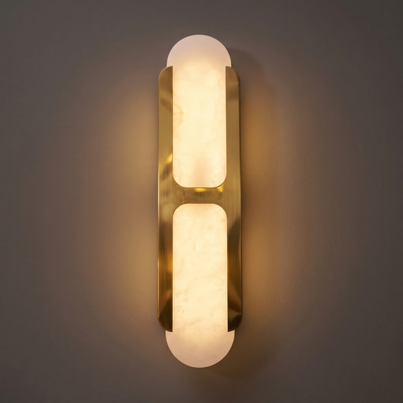 Alboette Alabaster Wandleuchte