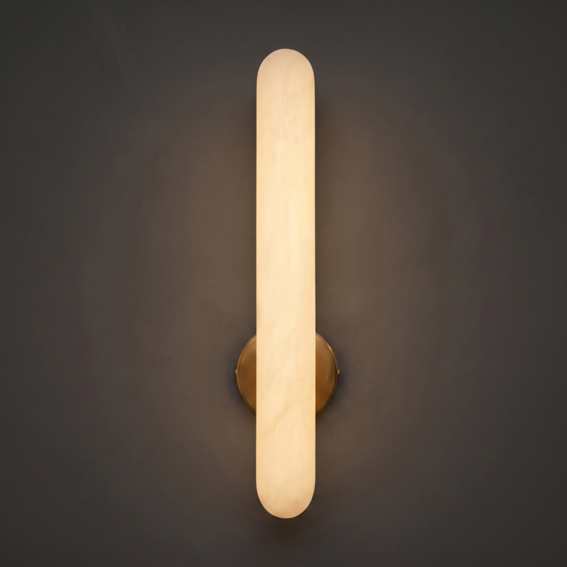 Alboette Alabaster Wandleuchte