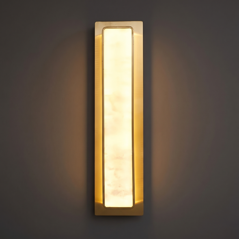 Alboette Alabaster Wandleuchte