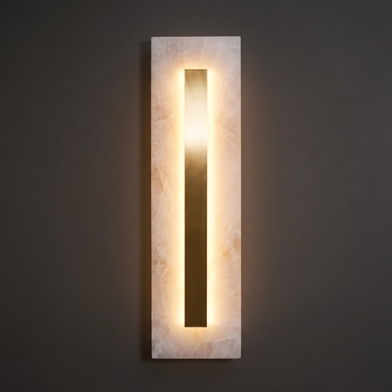 Alboette Alabaster Wandleuchte