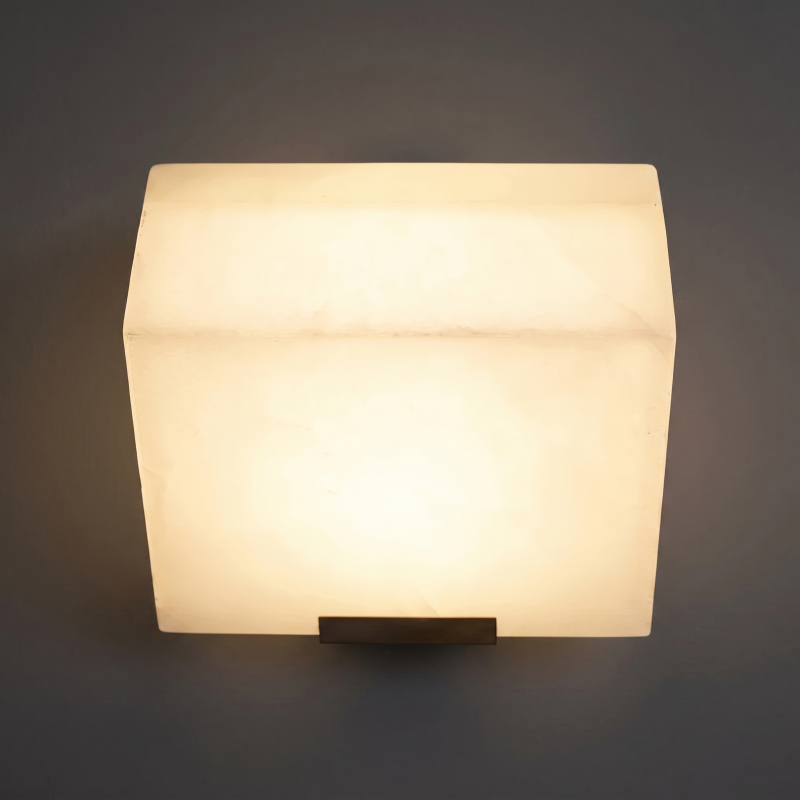 Alboette Alabaster Wandleuchte