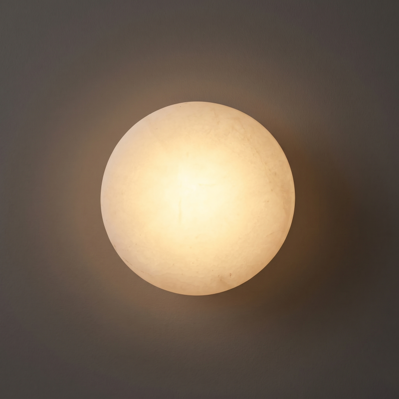 Alboette Alabaster Wandleuchte