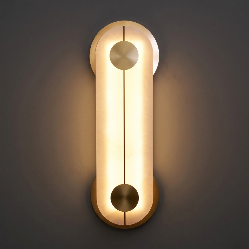 Alboette Alabaster Wandleuchte