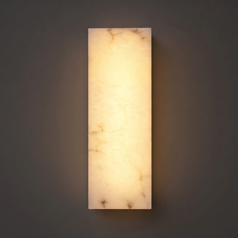 Alboette Alabaster Wandleuchte