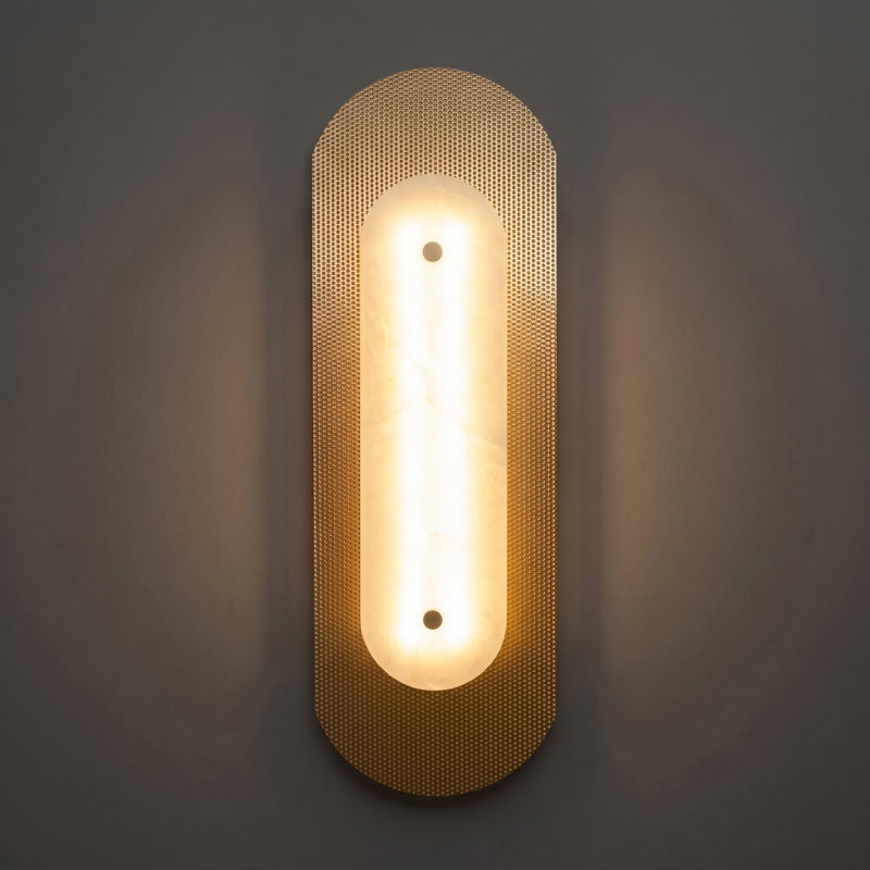 Alboette Alabaster Wandleuchte