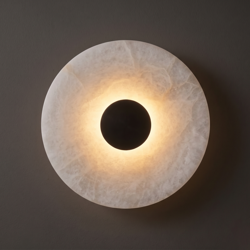 Alboette Alabaster Wandleuchte