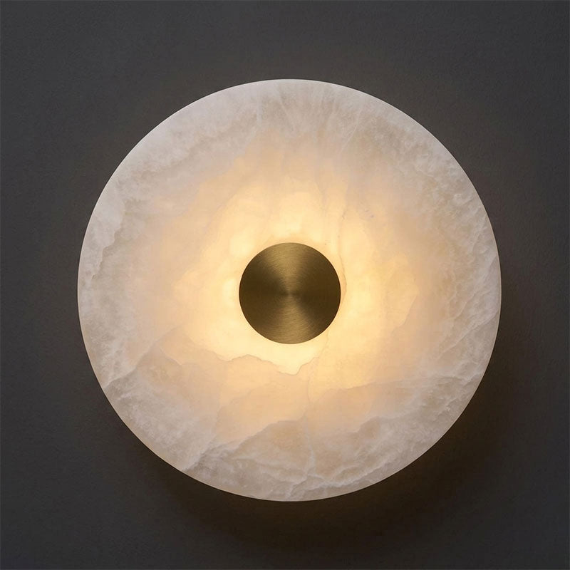 Alboette Alabaster Wandleuchte
