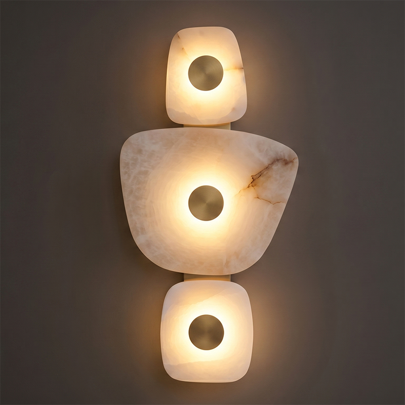 Alboette Alabaster Wandleuchte