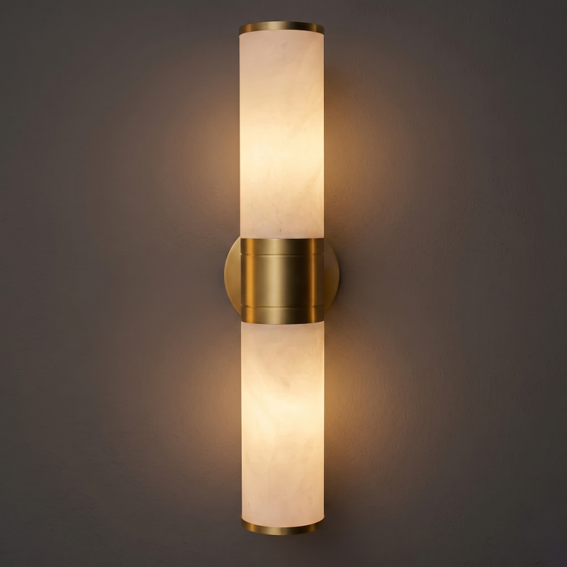 Alboette Alabaster Wandleuchte
