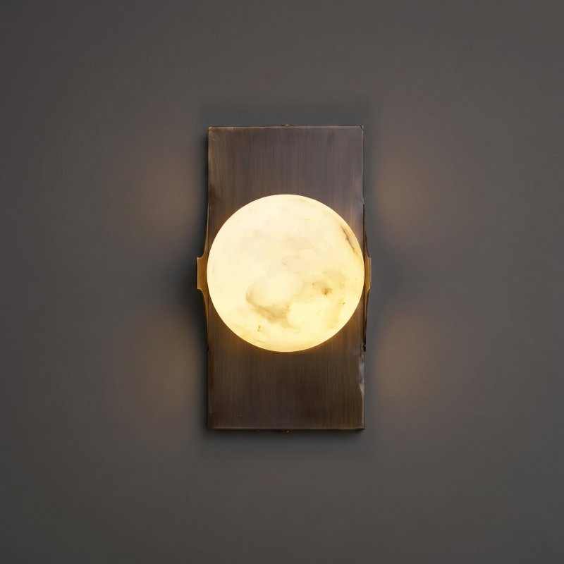 Alboette Alabaster Wandleuchte